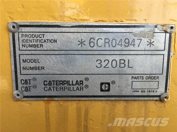 CAT 320 B L Bageri guseničari