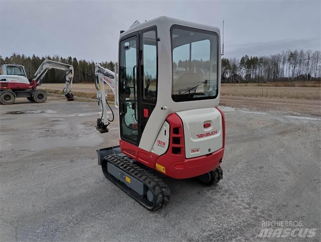 Takeuchi TB 216 Mini bageri < 7t