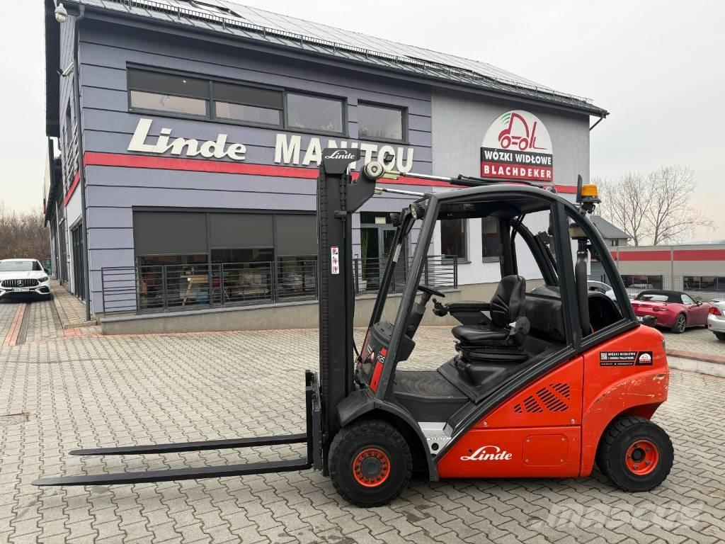 Linde H25T-01 Plinski viljuškari