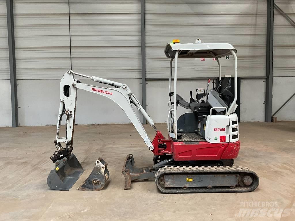Takeuchi TB 215 R Mini bageri < 7t