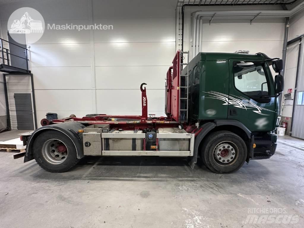 Volvo FE 280 Rol kiper kamioni sa kukom za podizanje tereta