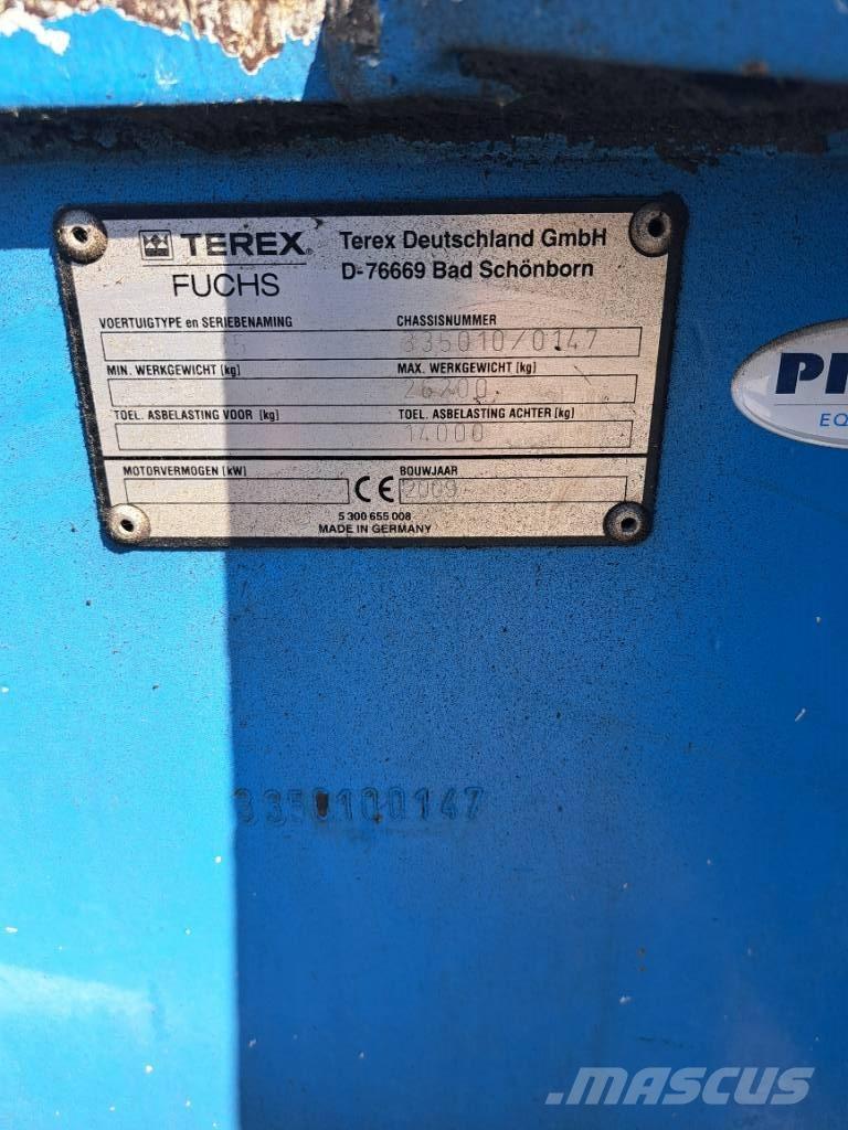 Fuchs MHL 335 Bageri za prenos primarnih/sekundarnih sirovina