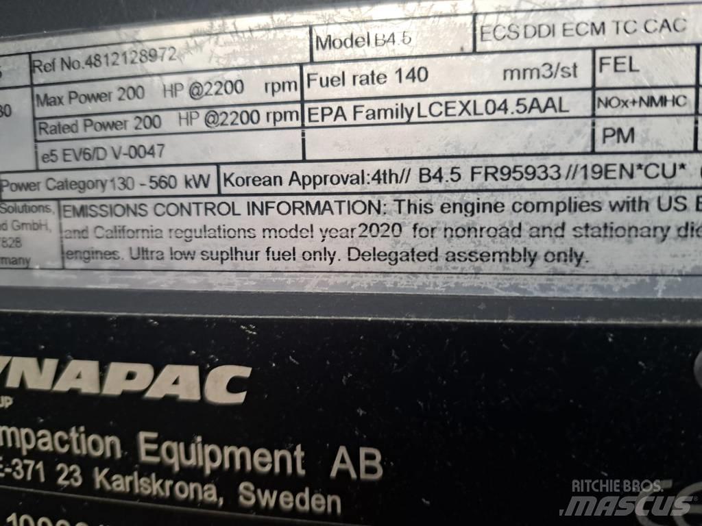 Dynapac CA6000D Valjci sa jednim bubnjem