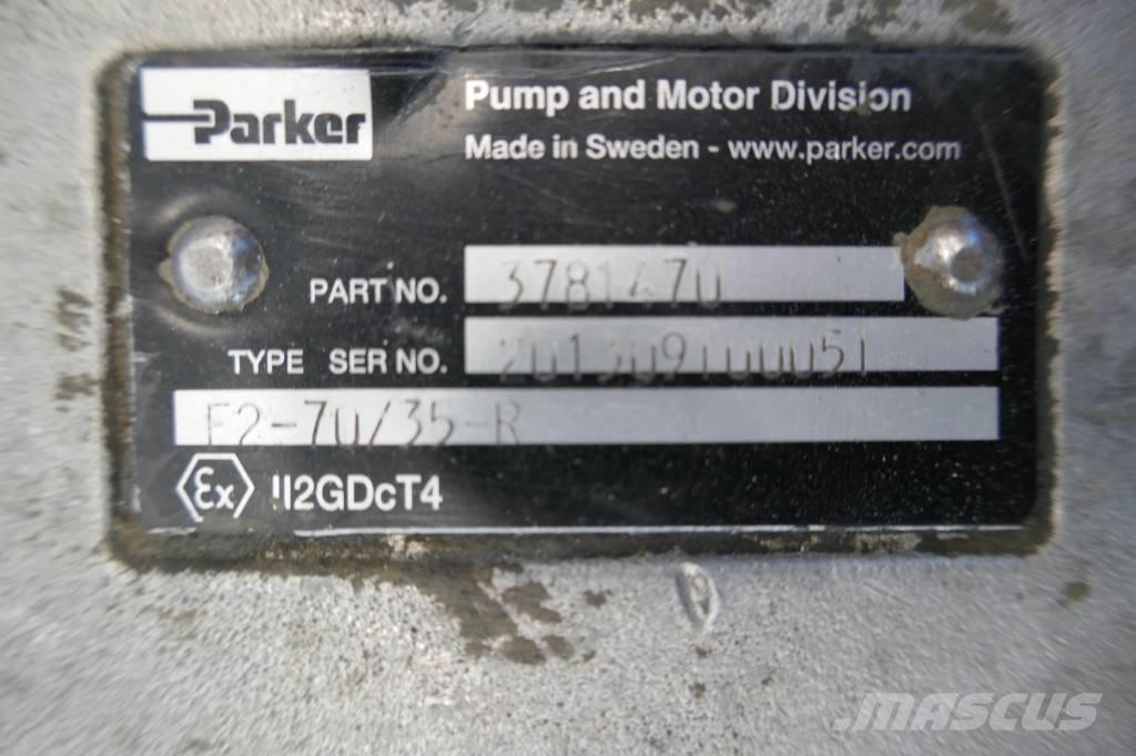 Parker F2 Hidraulika
