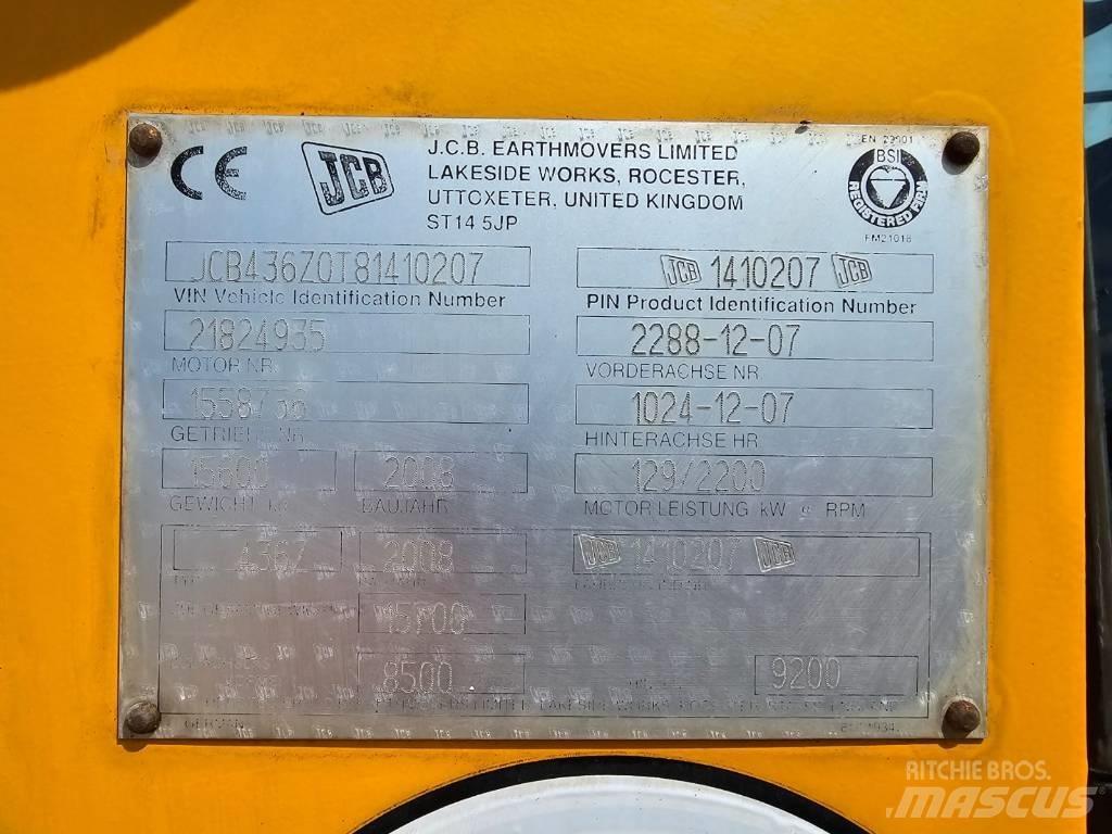 JCB 436 ZX Utovarivači na točkove