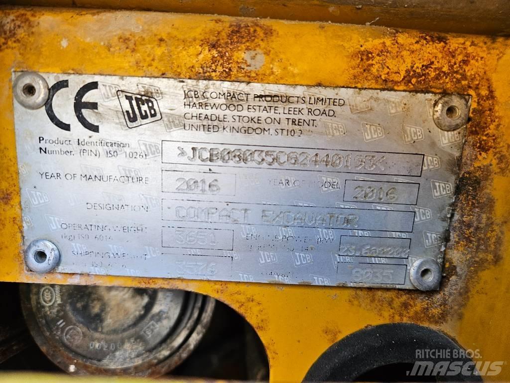 JCB 8035 Mini bageri < 7t