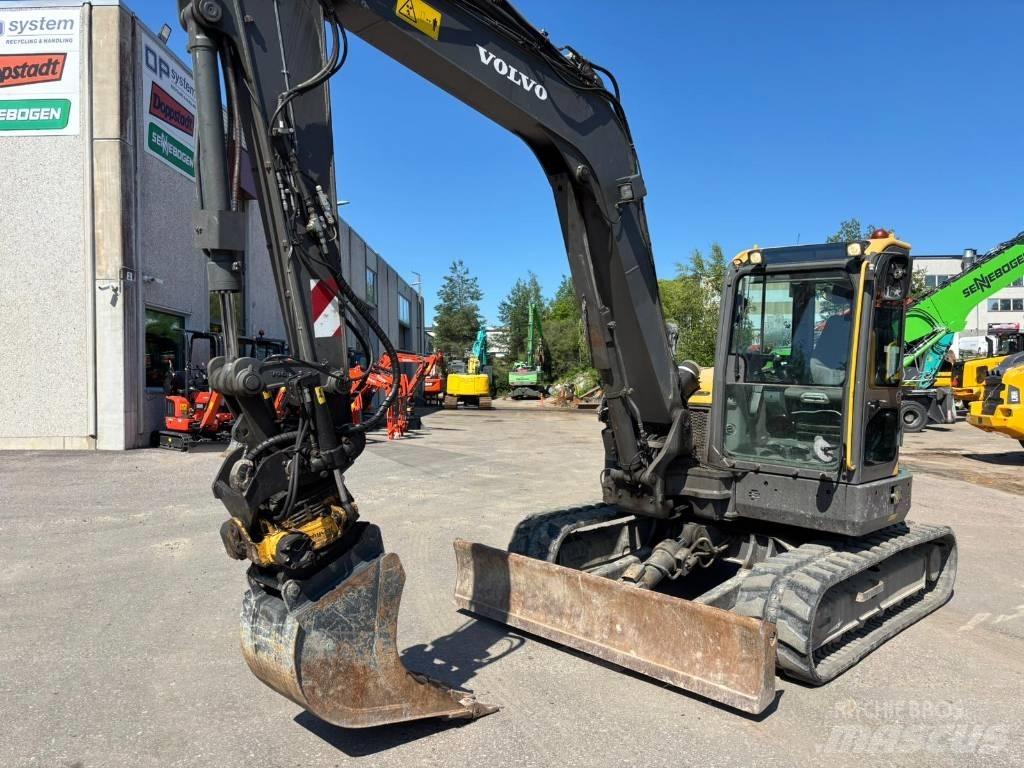Volvo ECR88D Midi bageri 7t – 12t