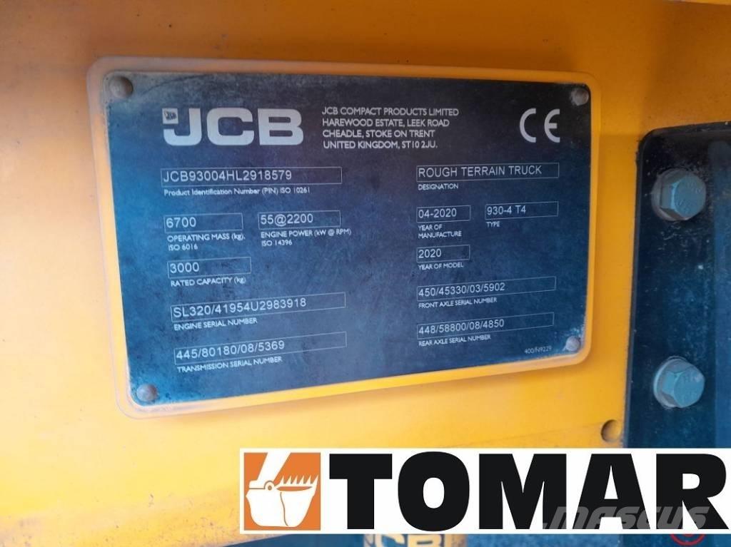 JCB 930-4 Vanterenski viljuškar