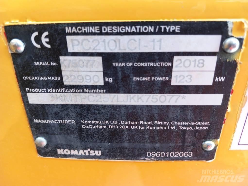 Komatsu PC210LCI-11 Bageri guseničari