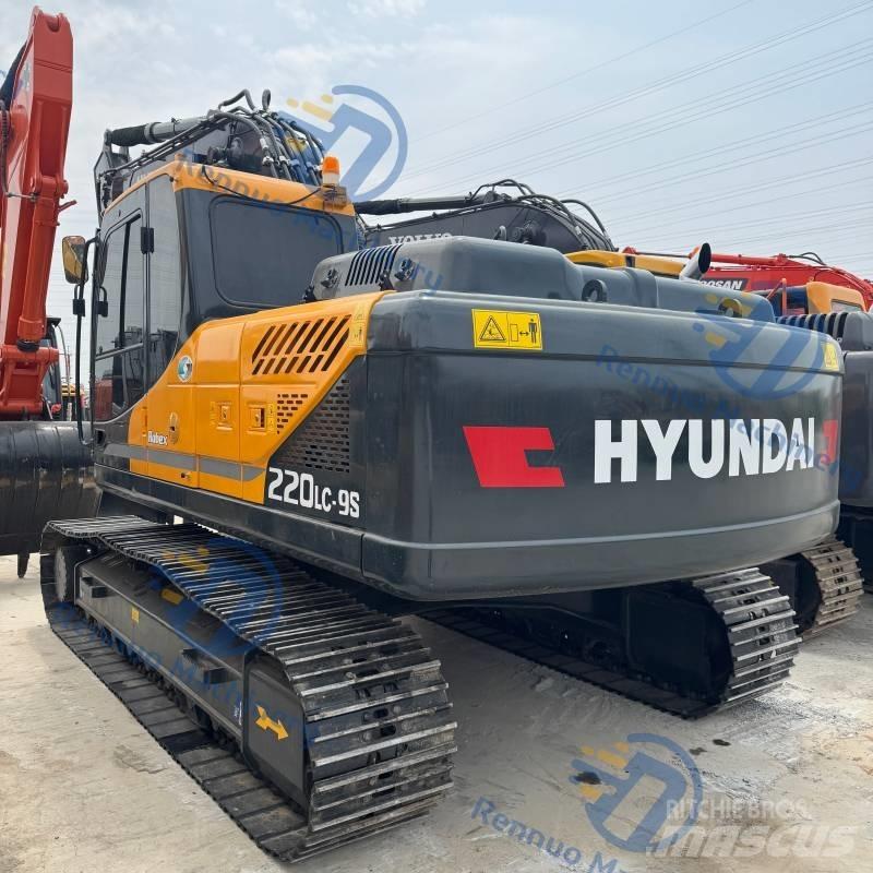 Hyundai R220-9S Bageri guseničari