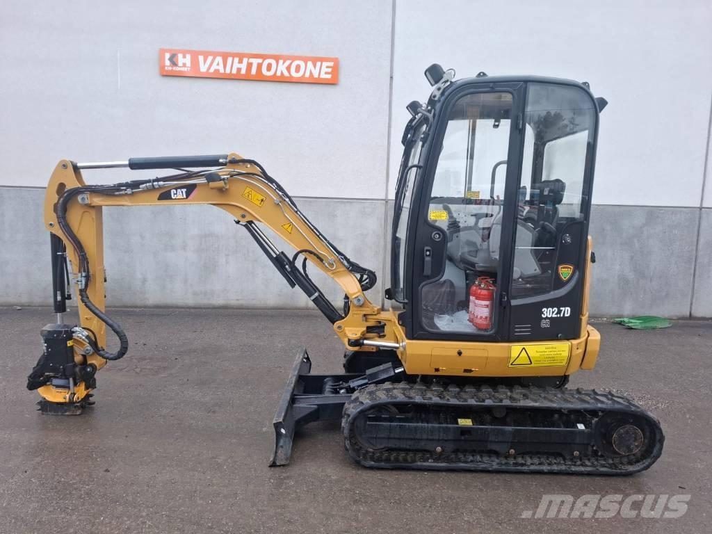CAT 302.7 D CR Mini bageri < 7t
