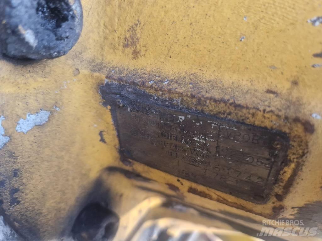 Volvo A25C Osovine