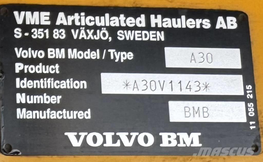 Volvo A 30 Zglobni damperi