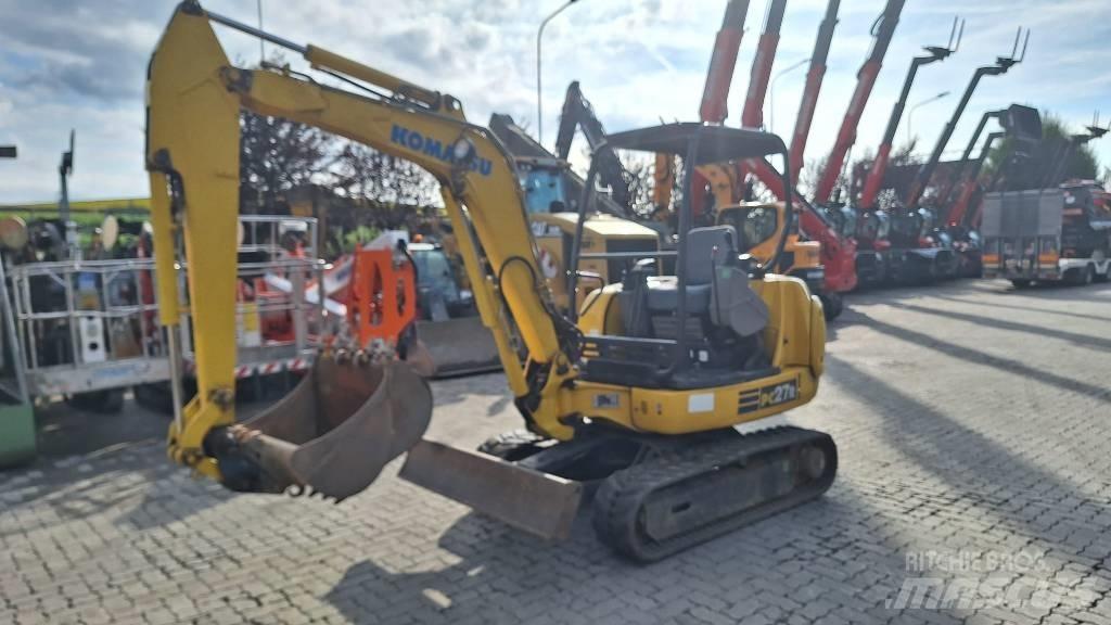 Komatsu PC27R-8 Mini bageri < 7t