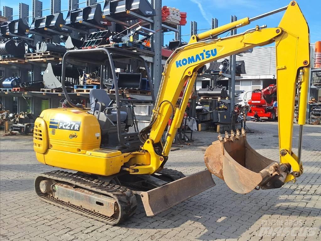 Komatsu PC27R-8 Mini bageri < 7t
