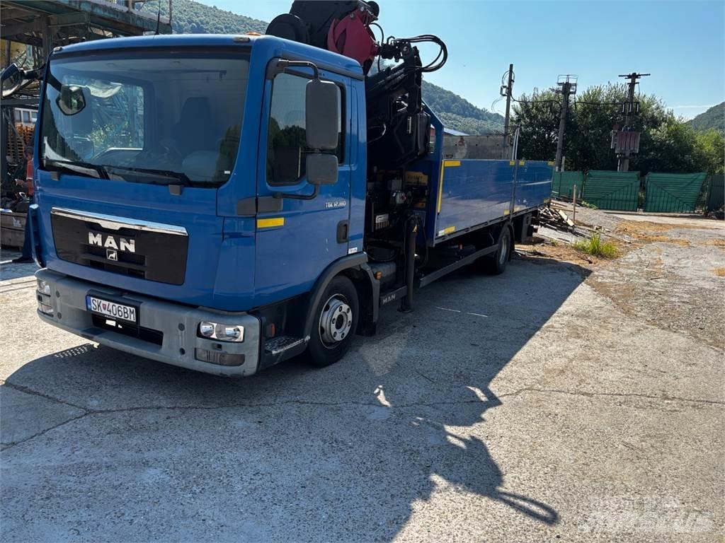 MAN TGL 12.180 + HR Kamioni sa otvorenim sandukom