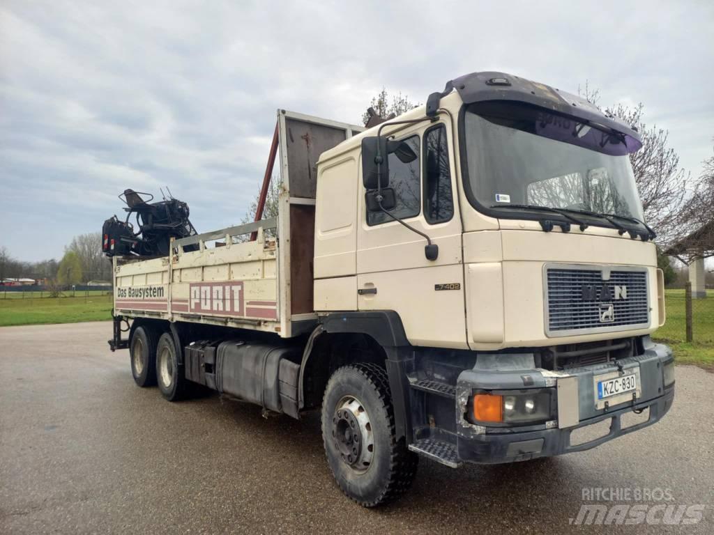 MAN 27.402 Kamioni sa kranom