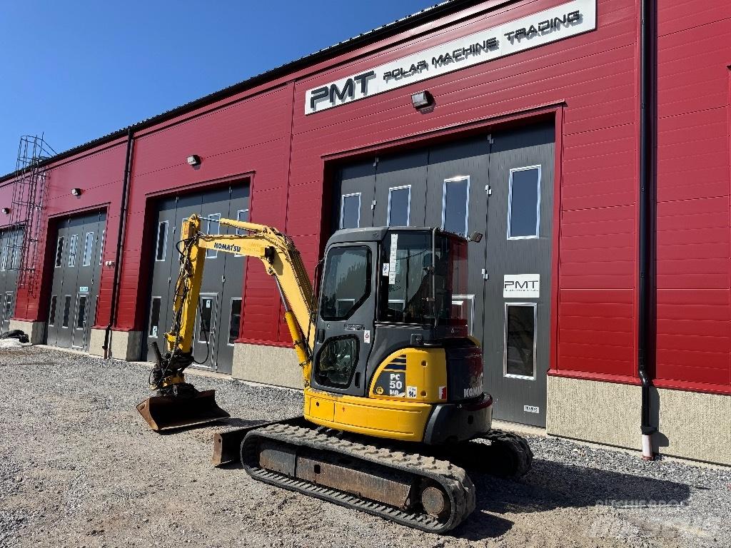 Komatsu PC 50 Mini bageri < 7t