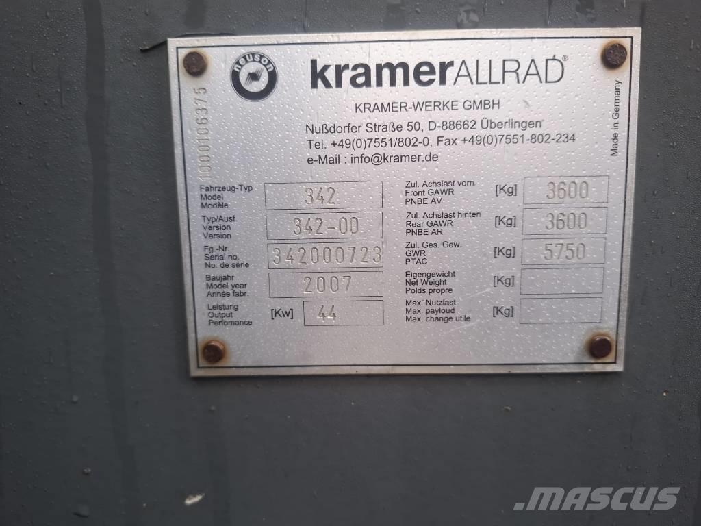 Kramer 380 Utovarivači na točkove