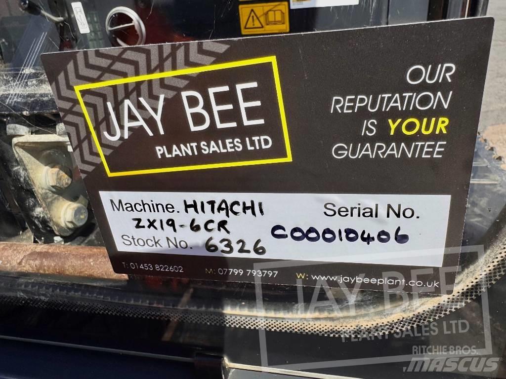 Hitachi ZX 19 U Mini bageri < 7t