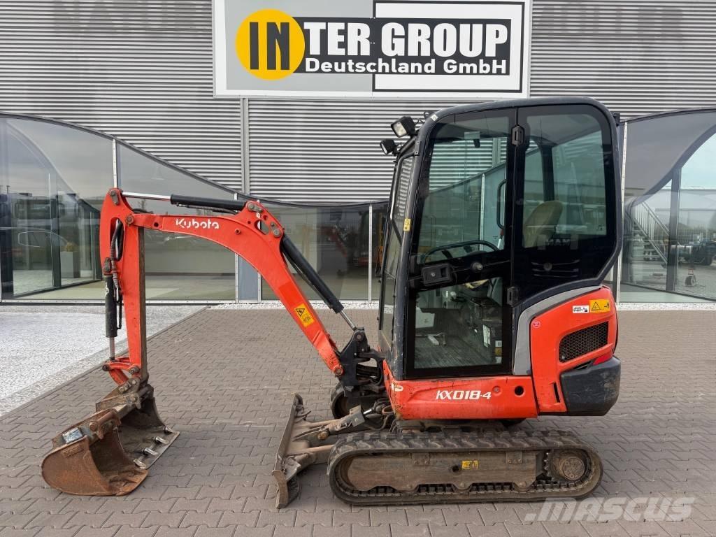 Kubota KX 018-4 Mini bageri < 7t