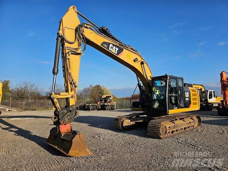 CAT 323 EL Bageri guseničari