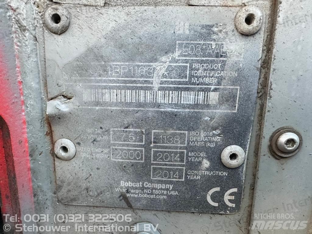 Bobcat E08 (E10) Mini bageri < 7t