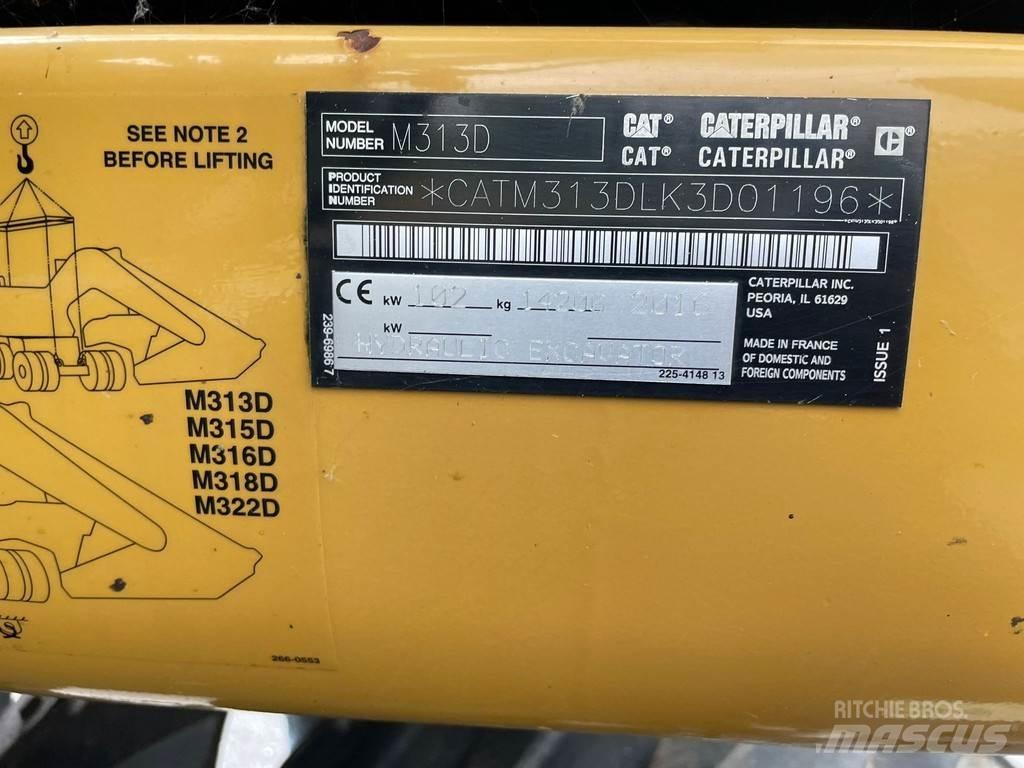 CAT M313D - CE Bageri točkaši