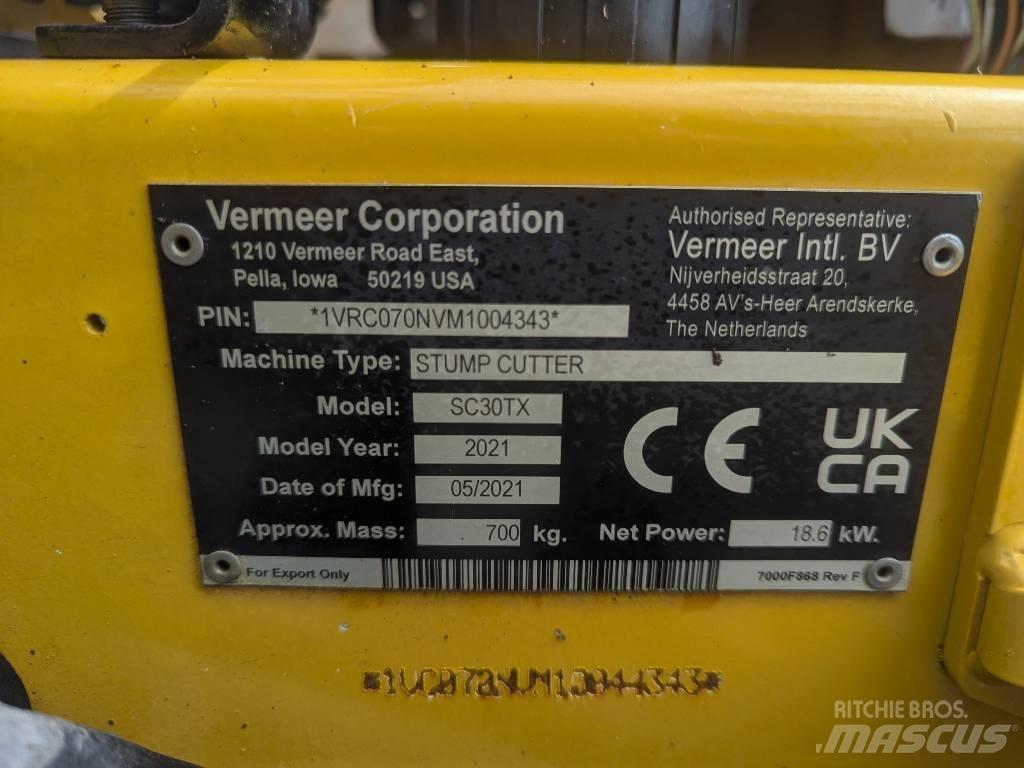 Vermeer SC30TX Freza panjeva