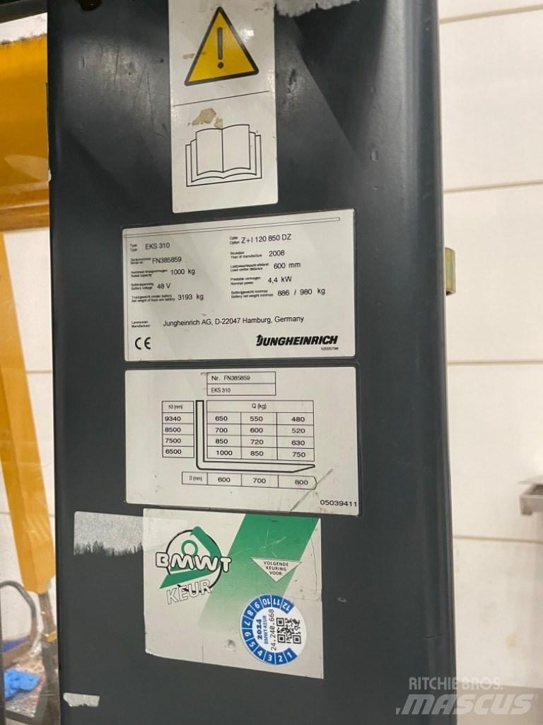 Jungheinrich EKS 310 Visoko dizajući komisioni viljuškar