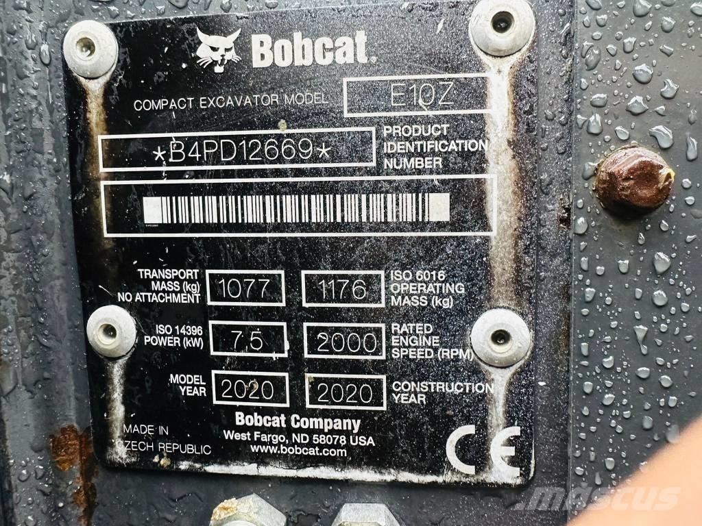 Bobcat E 10z Mini bageri < 7t