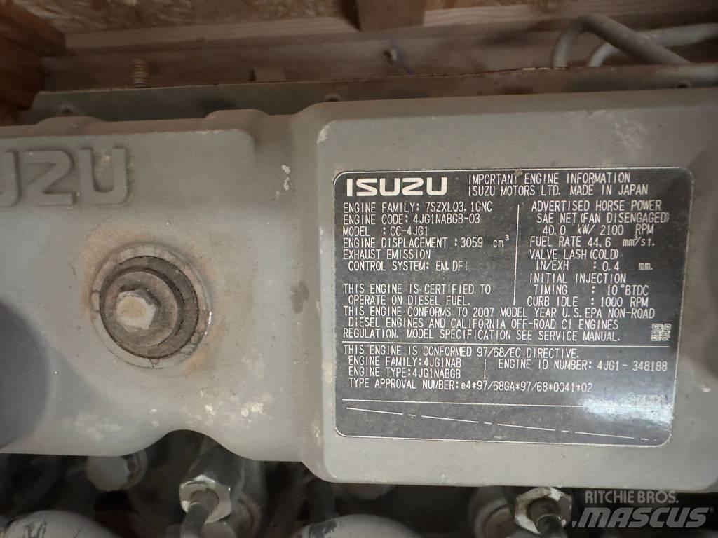 Isuzu CC-4JG1 ENGINE Motori za građevinarstvo
