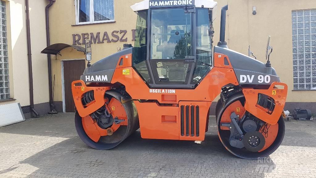 Hamm DV 90 VO Valjci sa duplim bubnjem