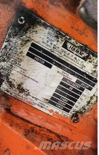 Hamm HD 120 Valjci sa duplim bubnjem