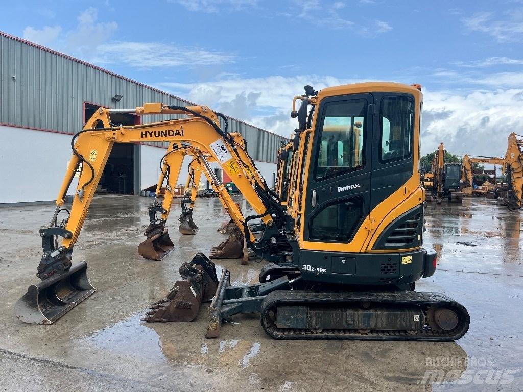 Hyundai R30 Z-9AK Mini bageri < 7t