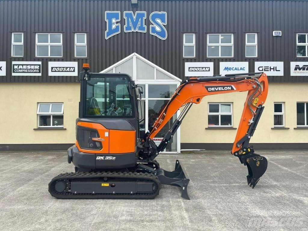 Develon DX 35 Z-7 Mini bageri < 7t
