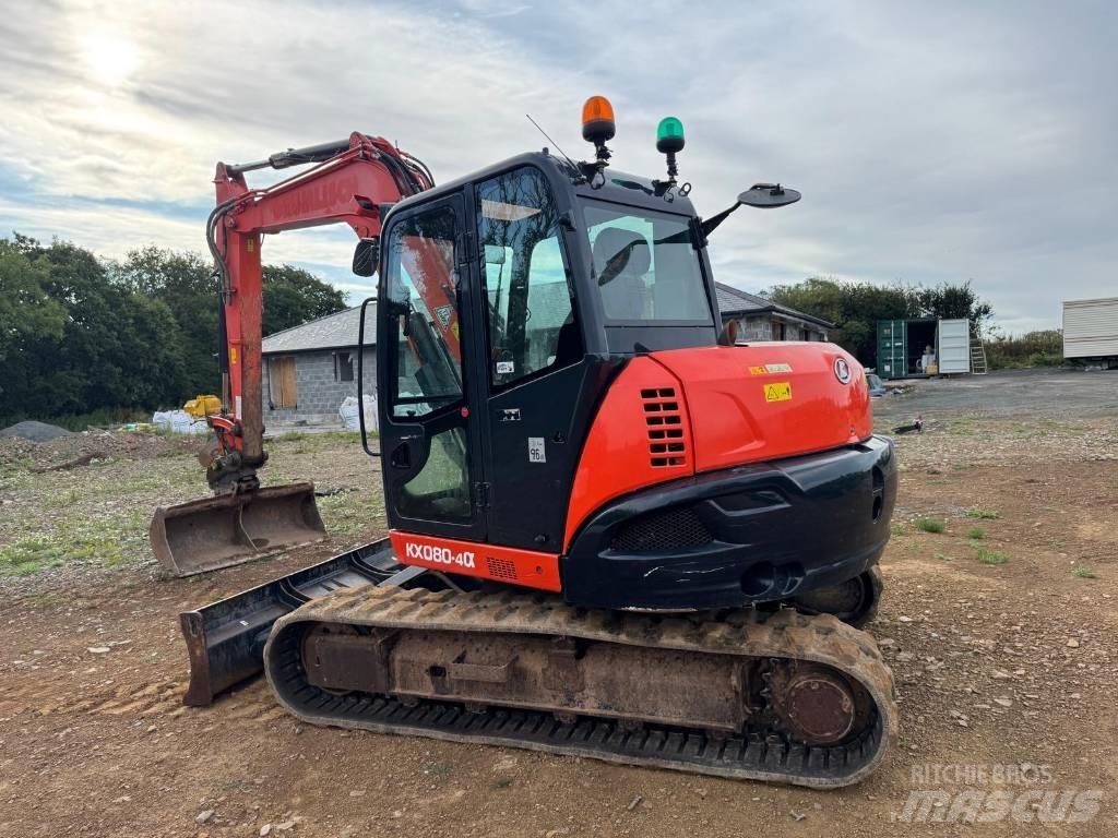 Kubota KX 080-4 Midi bageri 7t – 12t