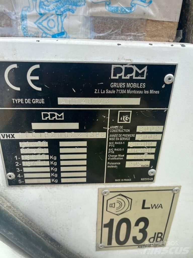 Terex PPM ATT 400/3 Polovne dizalice za sve terene