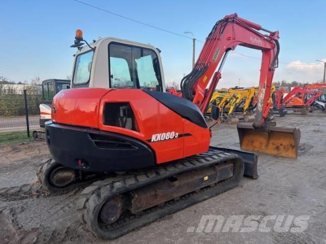 Kubota KX 080-3 Midi bageri 7t – 12t