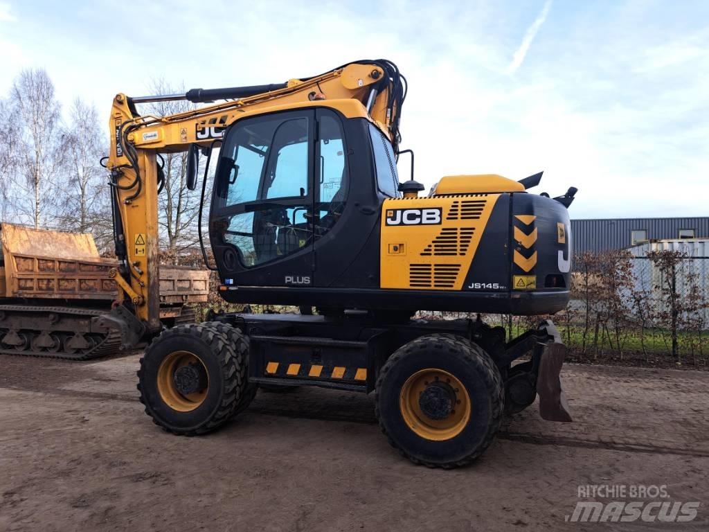 JCB JS 145 W Bageri točkaši