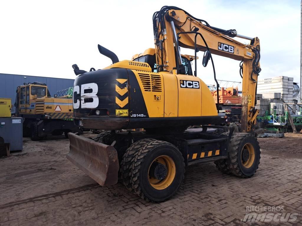 JCB JS 145 W Bageri točkaši