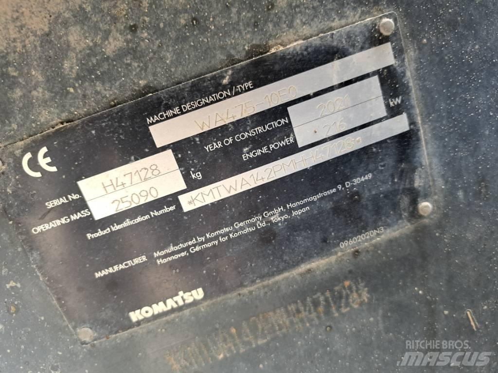 Komatsu WA475-10E0 Utovarivači na točkove