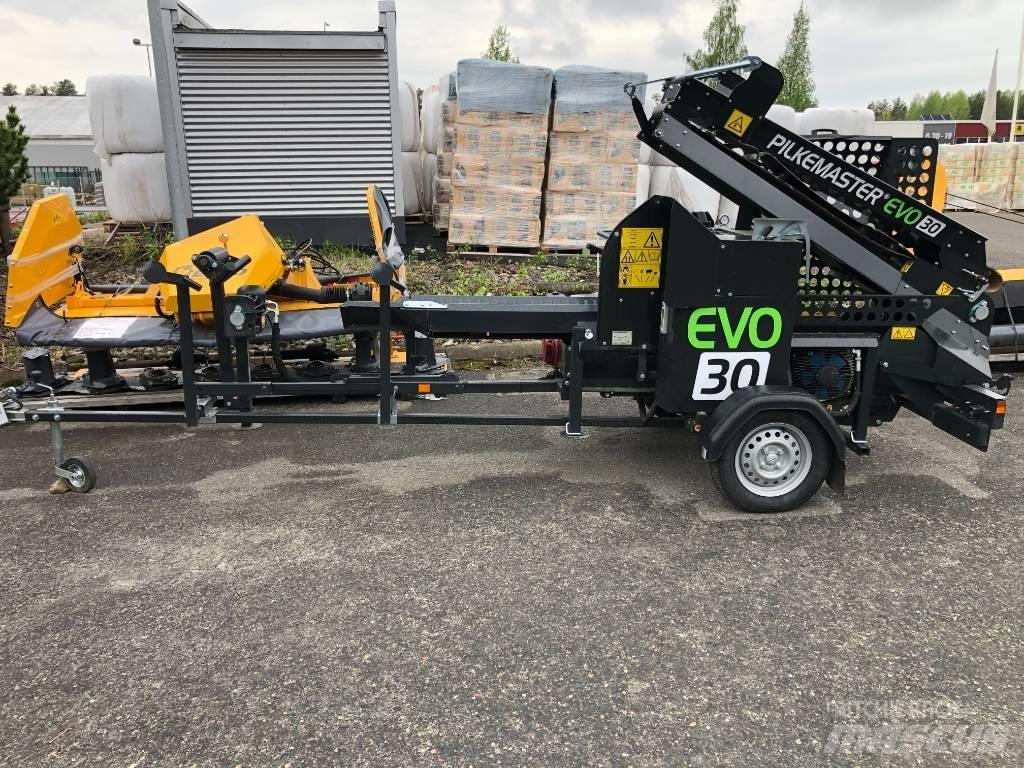Pilkemaster Evo 30 Cepači za drva, drobilice za drvo i strugači