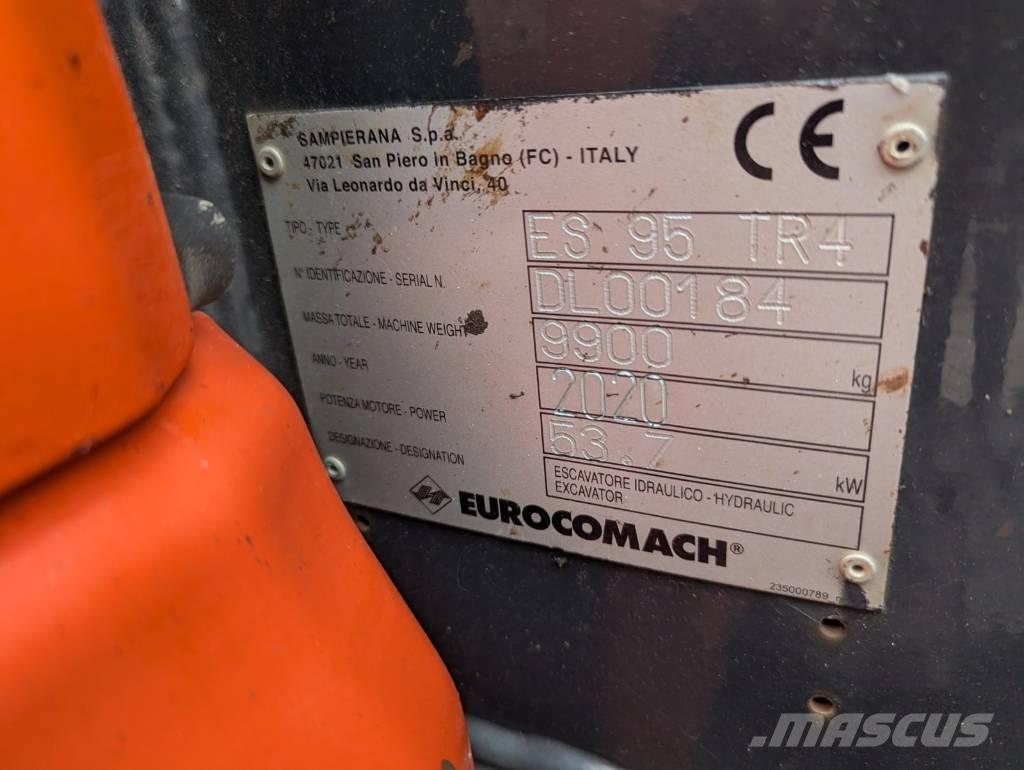 Eurocomach ES 95TR4 Midi bageri 7t – 12t