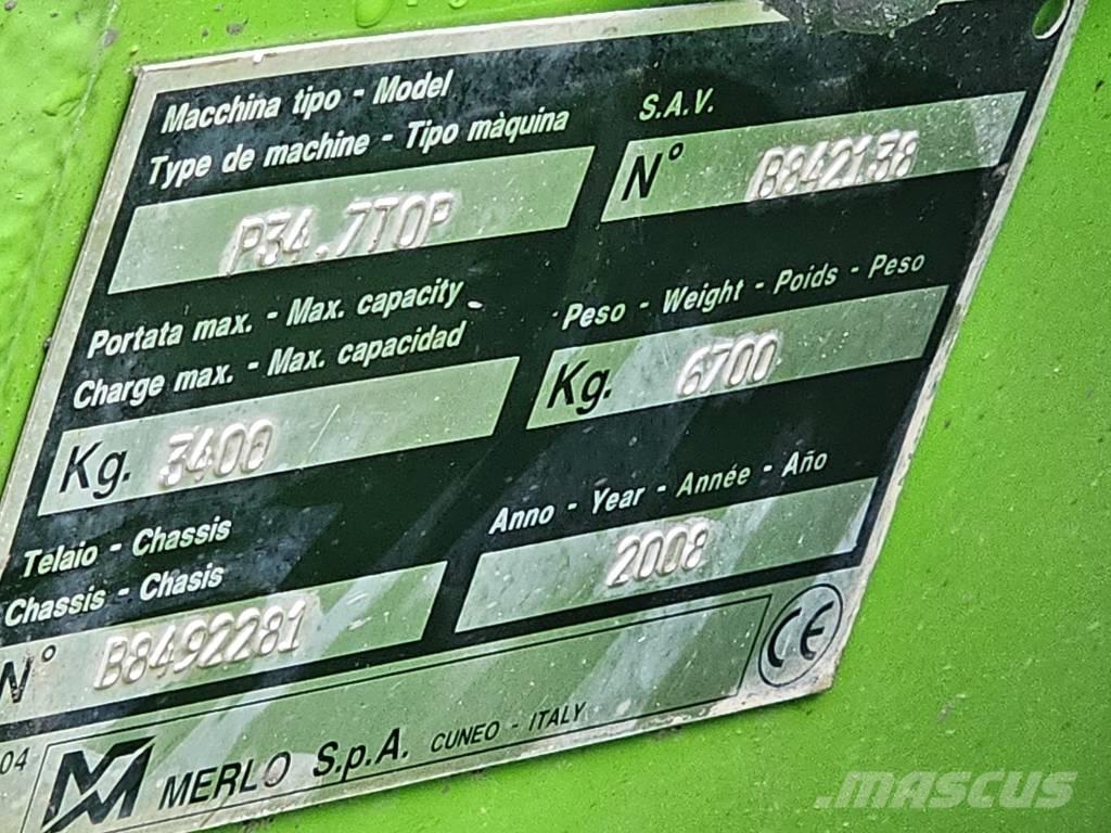 Merlo P 34.7 Top Teleskopski viljuškari