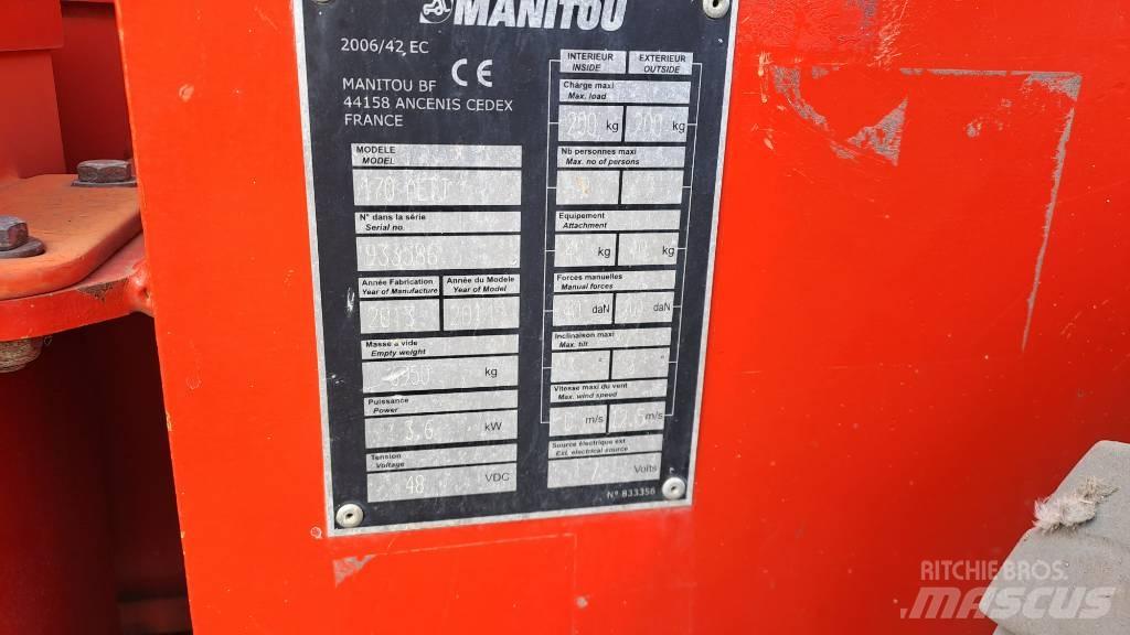 Manitou 170AETJ-L Zglobne podizne platforme