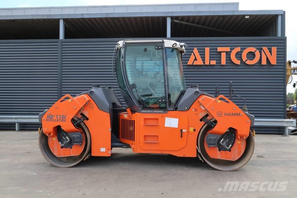 Hamm HD+ 110I VO Valjci sa duplim bubnjem