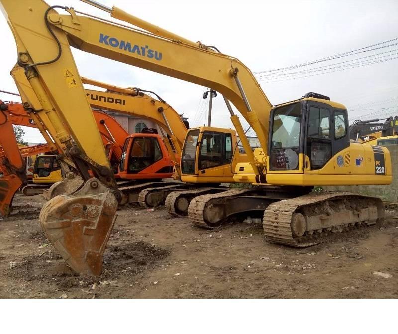 Komatsu pc220-7 Bageri guseničari