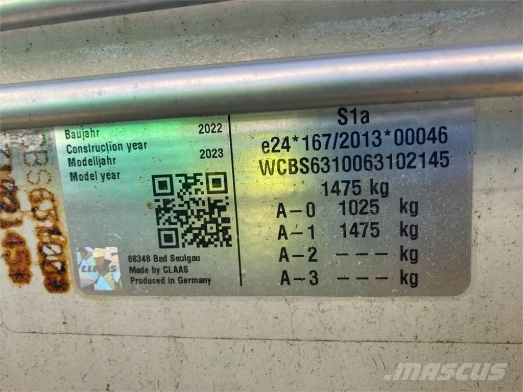 CLAAS VOLTO 1300 T Okretači i sakupljači sena