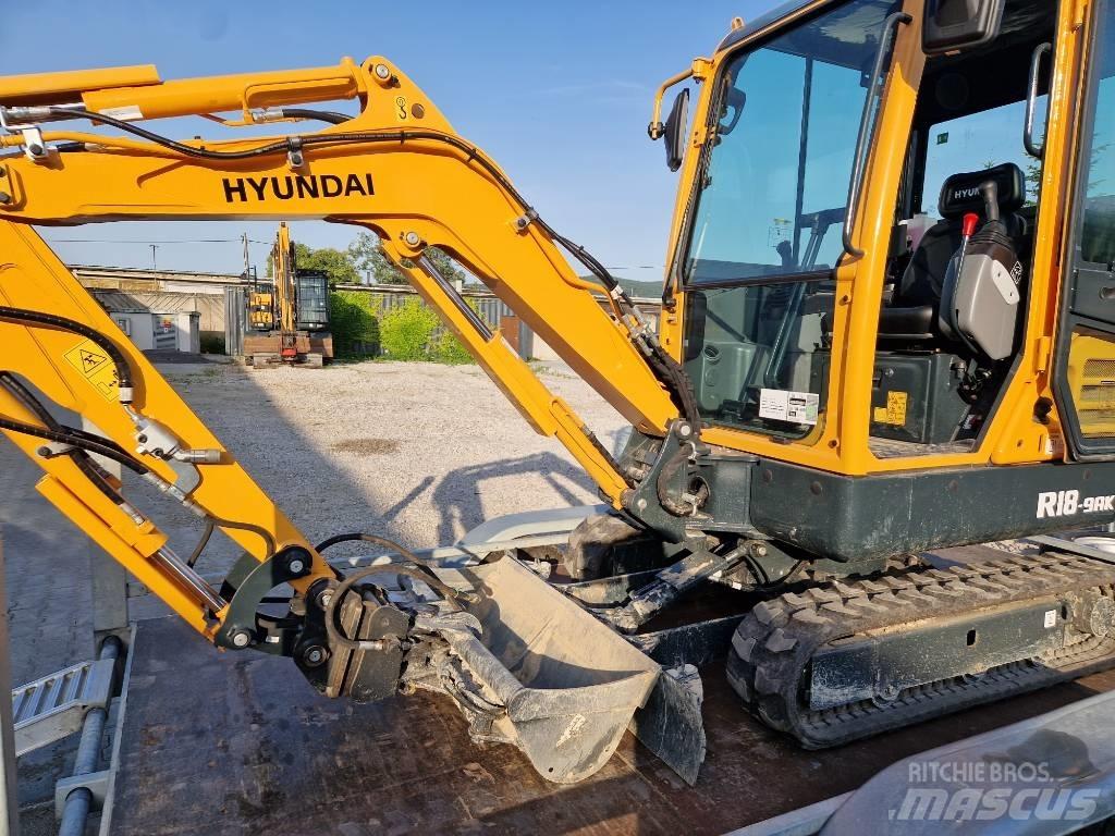 Hyundai R18-9AK Mini bageri < 7t
